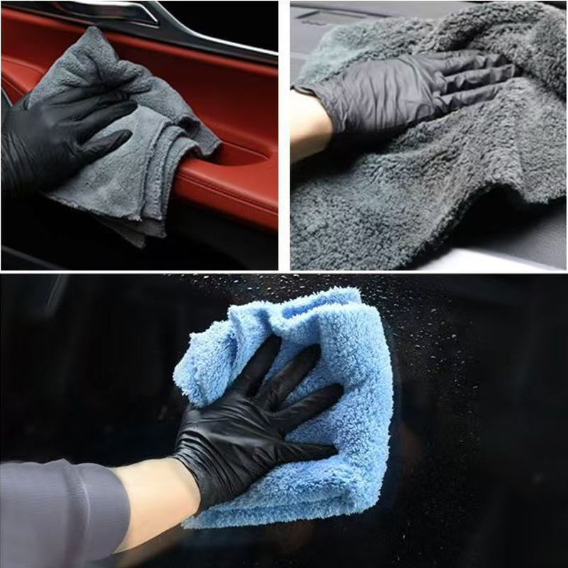 مناشف غسيل السيارات الجديدة ال - مراجعة Microfiber Car Drying Towel Super Absorbent وسعره