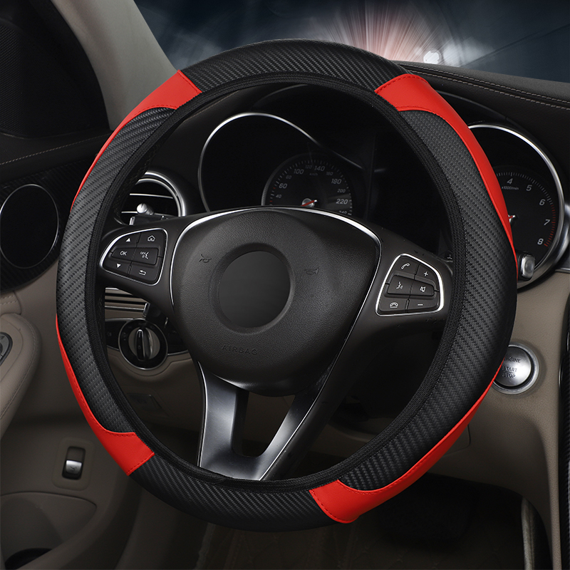 غطاء عجلة قيادة السيارة تنفس ا - مراجعة Car Steering Wheel Cover Anti Slip Breathable وسعره