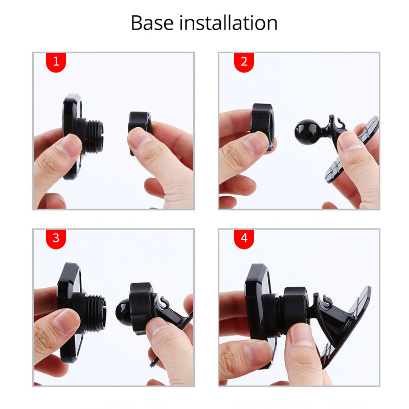 حامل سيارة مغناطيسي لهاتف iPho - مراجعة Magnetic Phone Holder For Car Vent وسعره